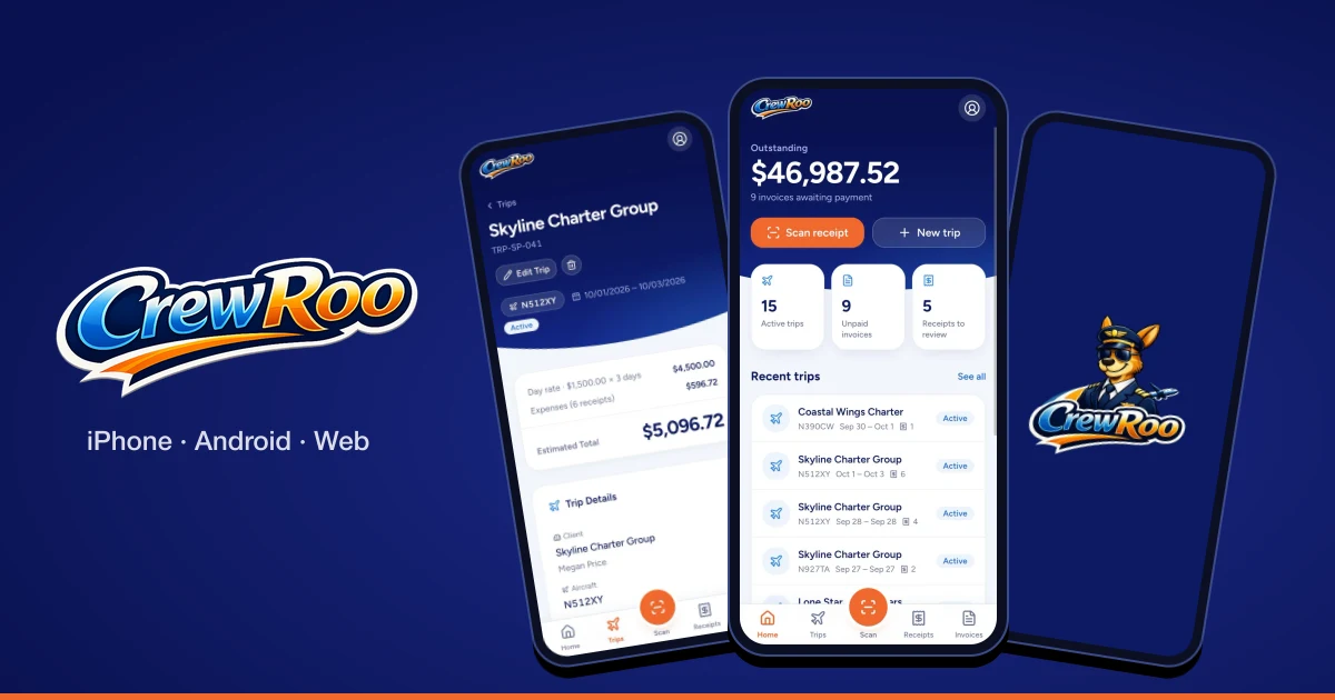 CrewRoo, two months in: Android, a new look, and invoicing that fits how crews bill