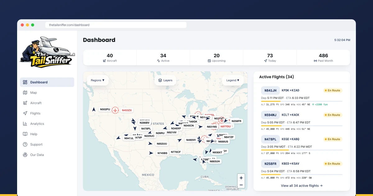 The Tail Sniffer 4.0: a new look, flight plans, and a free plan